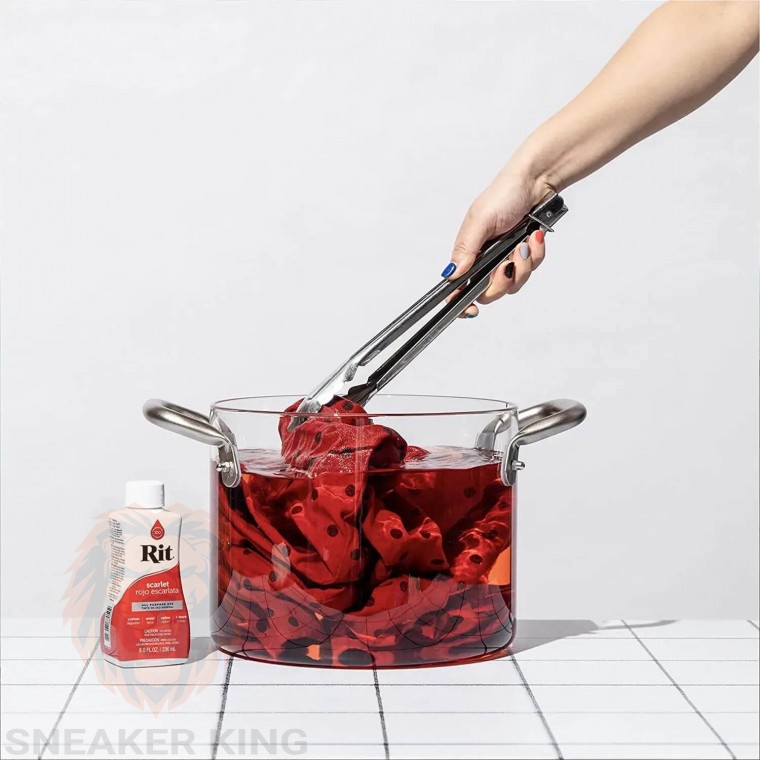 Барвник для натуральних тканин RIT All-Purpose Dye Scarlet (яскраво-червоний), 236 мл